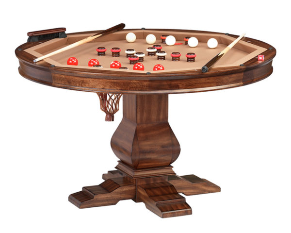 Amerigo Poker Dining Table w/ Bumper Pool Game Tables