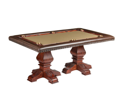 Barcelona Poker Table w/ Optional 2-Piece Dining Top Game Tables
