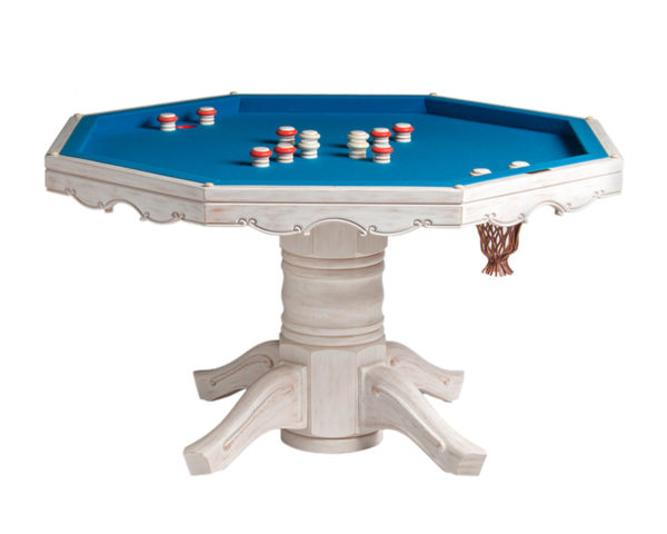 Classic Poker Dining Table w/ Bumper Pool Game Tables
