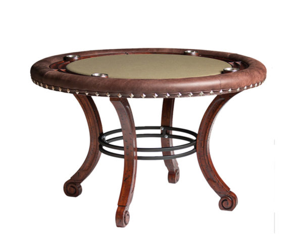 Madrid Poker Table w/ Optional Dining Top Game Tables