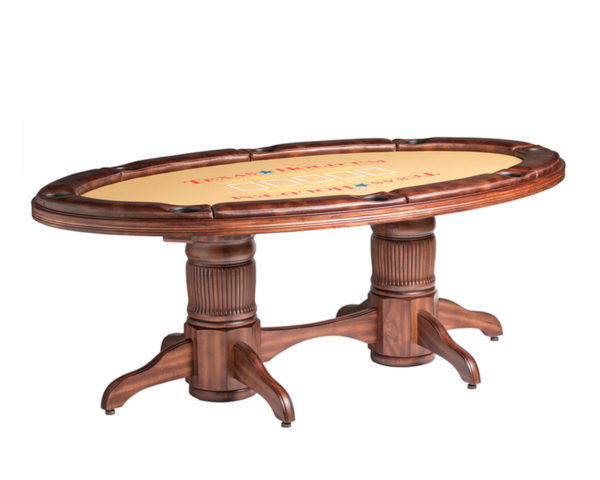 Texas Hold’em Game Table w/ Optional Dining Top Game Tables