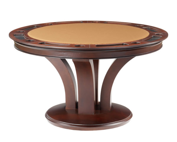 Treviso Round Poker Dining Table Game Tables