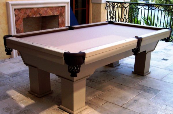 The Caesar Outdoor Pool Table Outdoor