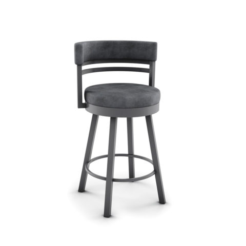 Ronny Swivel Stool by Amisco Furniture
