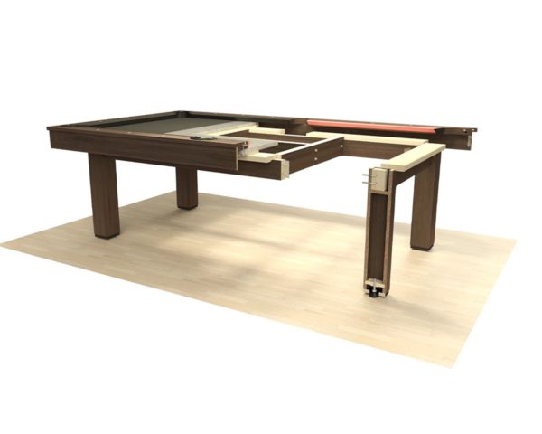 Euro Pool Table Dining Conversion